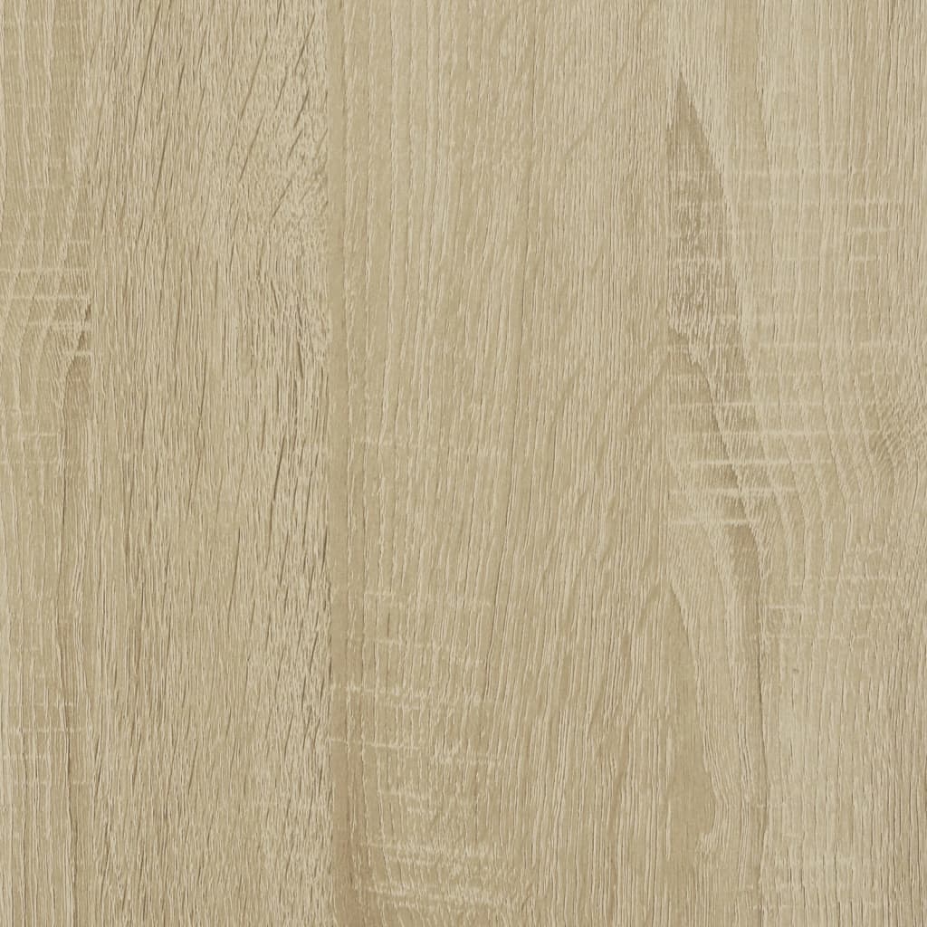 Scarpiera Rovere Sonoma 80x21x125,5 cm in Legno Multistrato 839926