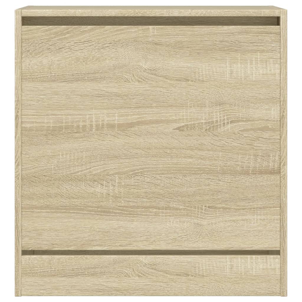 Scarpiera Rovere Sonoma 60x34x63,5 cm in Legno Multistrato 839940