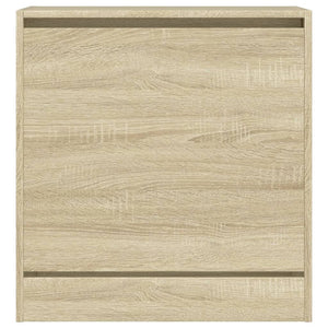 Scarpiera Rovere Sonoma 60x34x63,5 cm in Legno Multistrato 839940