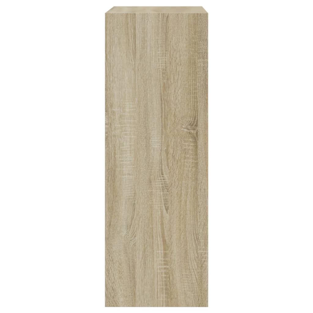 Scarpiera Rovere Sonoma 60x34x96,5 cm in Legno Multistrato 839947