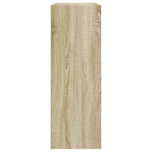 Scarpiera Rovere Sonoma 80x34x96,5 cm in Legno Multistrato 839968