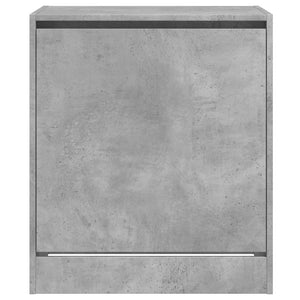 Scarpiera Grigio Cemento 60x42x69 cm in Legno Multistrato 839983