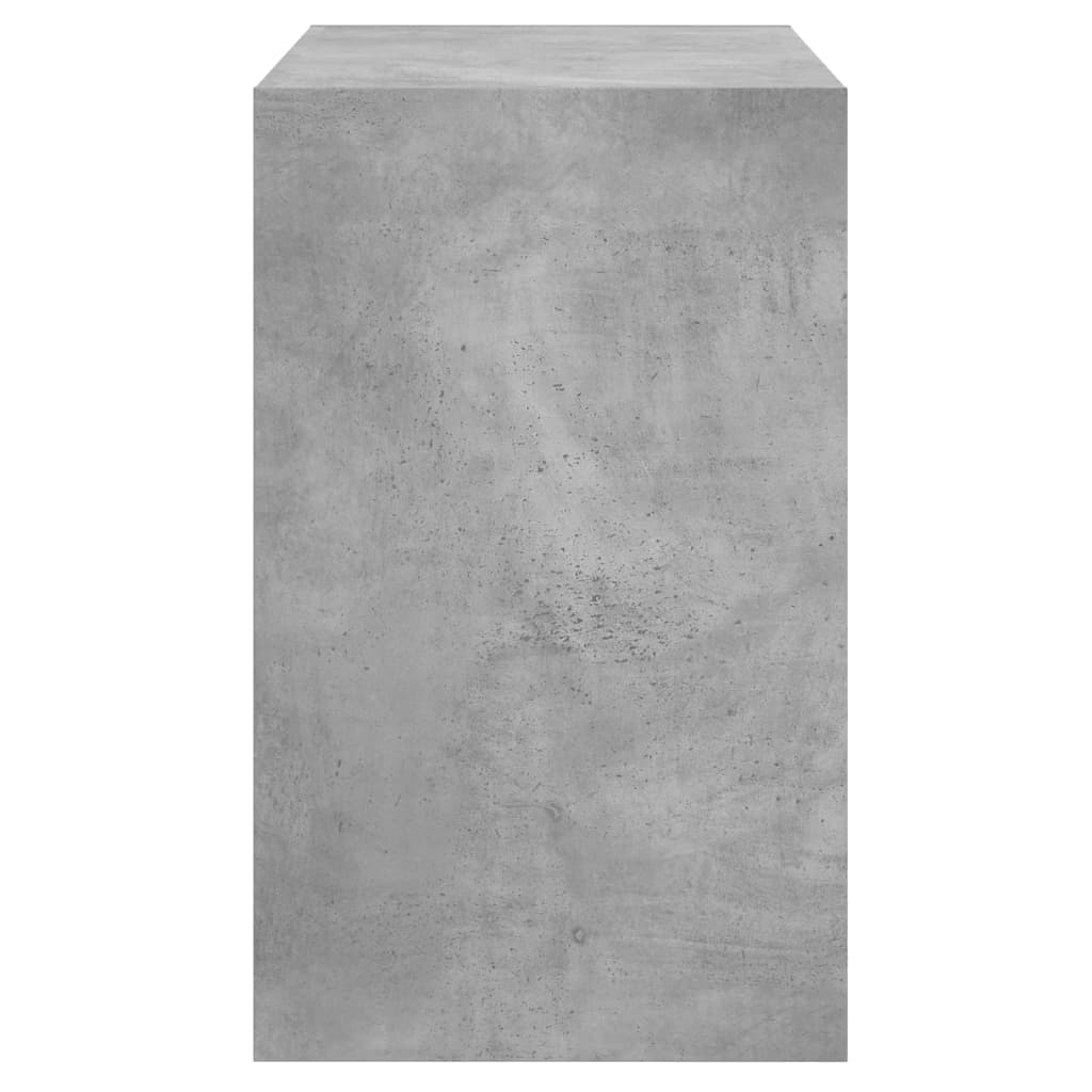 Scarpiera Grigio Cemento 80x42x69 cm in Legno Multistrato 840004