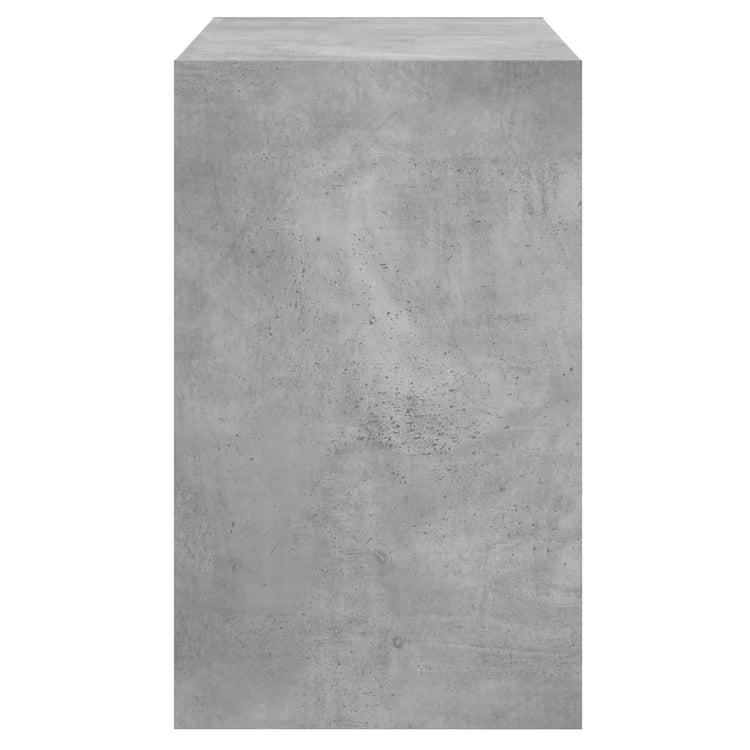 Scarpiera Grigio Cemento 80x42x69 cm in Legno Multistrato 840004