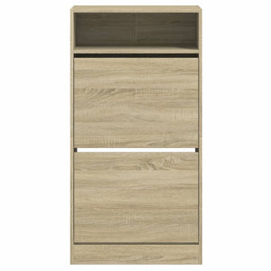 Scarpiera Rovere Sonoma 60x34x116 cm in Legno Multistrato 840017