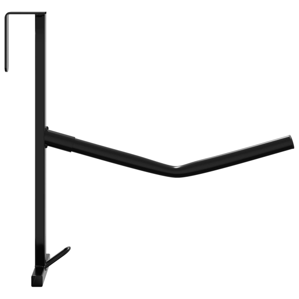 Portasella con Gancio per Briglia a Braccio Singolo Nero Ferro 172430