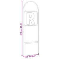 Marcatori da Dressage 4 pz in Acciaio 172496