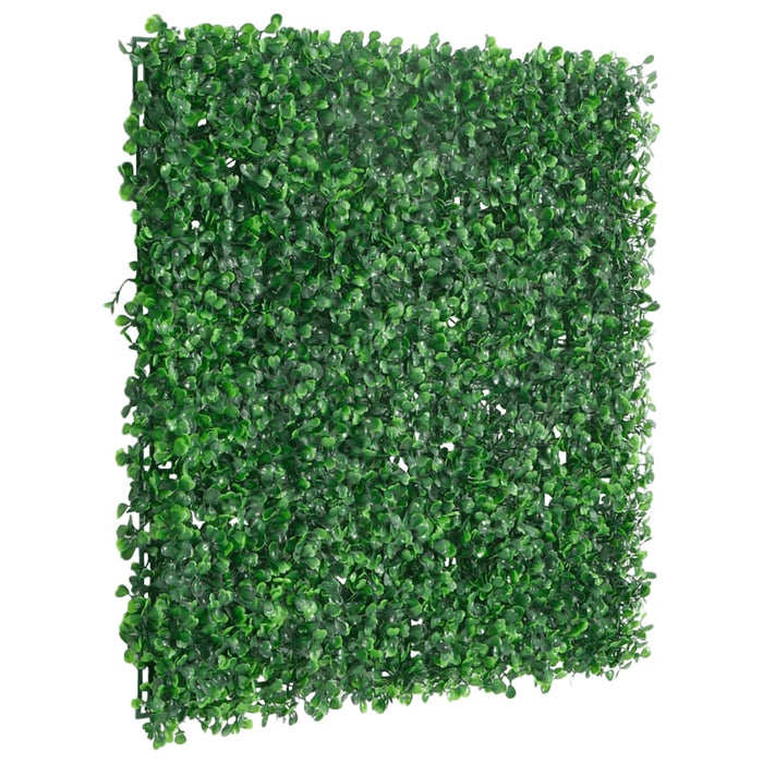 Recinzione Foglie Arbusti Artificiali 24 pz Verde 50x50 cmcod mxl 116055