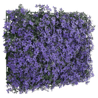 Recinzione Foglie Artificiali 6 pz Viola 40x60 cm 366642