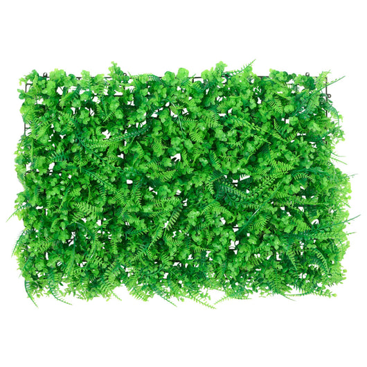 Recinzione Foglie Felce Artificiali 24 pz Verde 40x60 cm 366647