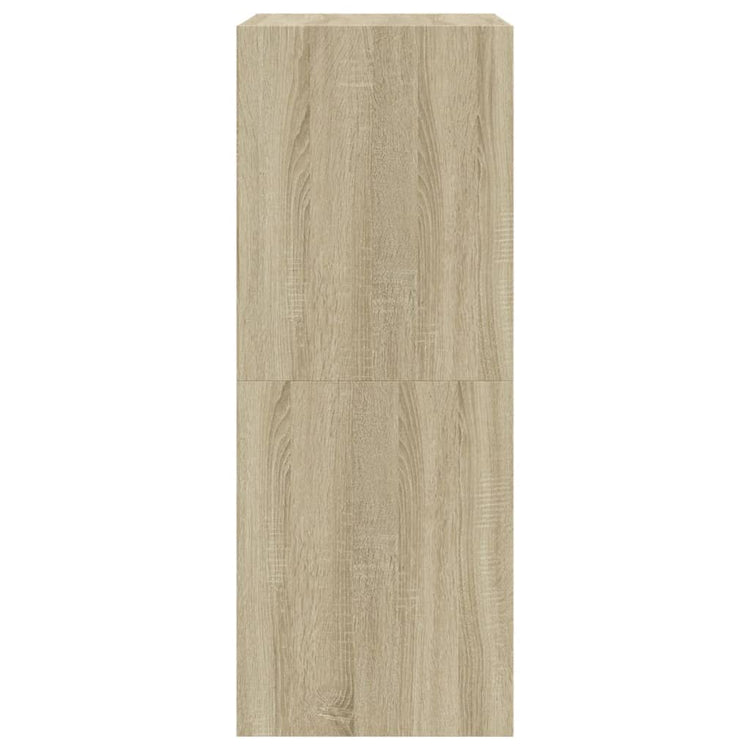 Scarpiera 2 Cassetti Ribaltabili Rovere Sonoma 80x42x108 cm 3214401