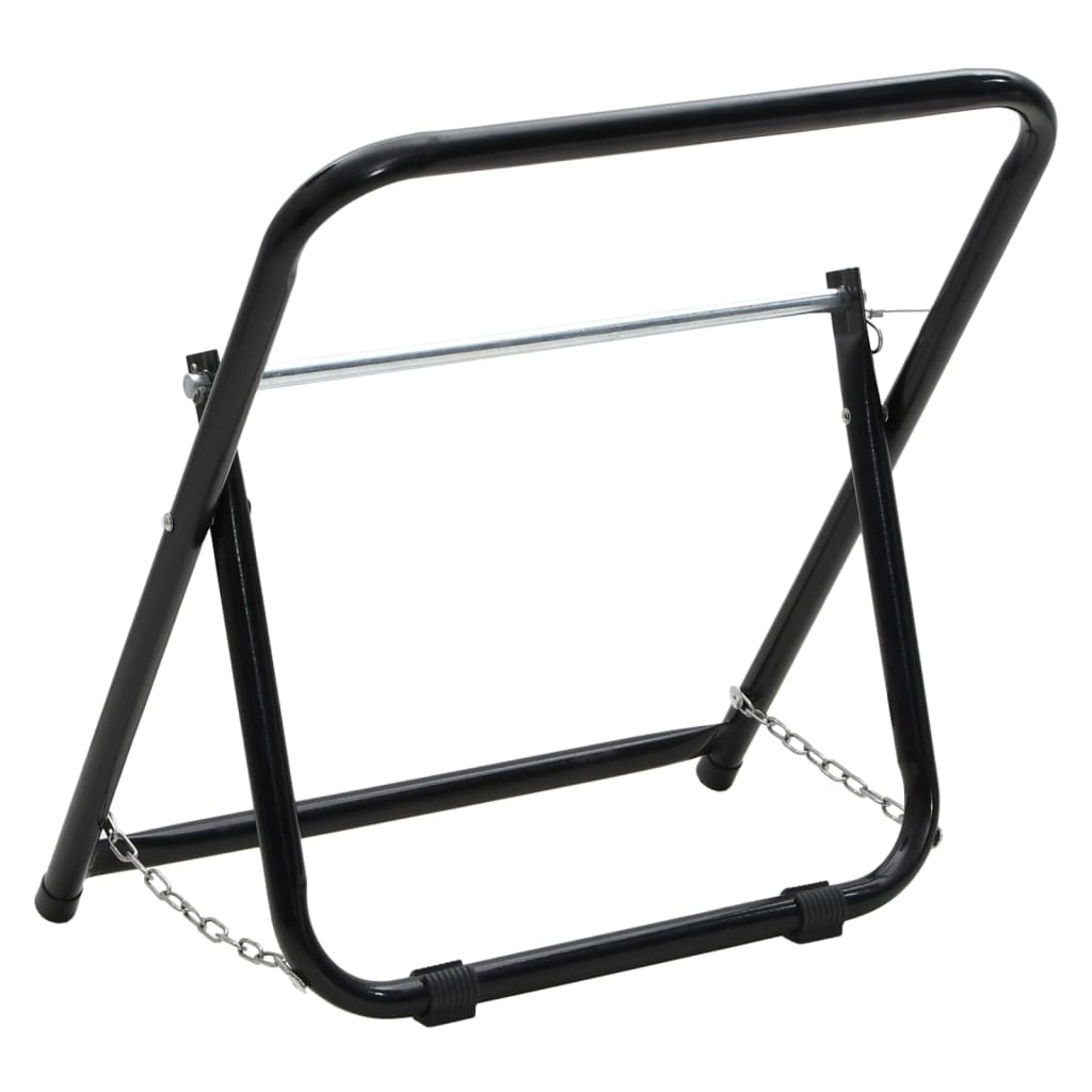 Carrello Avvolgitubo 48cm 45kg Nero Acciaio Verniciato Polvere 156041