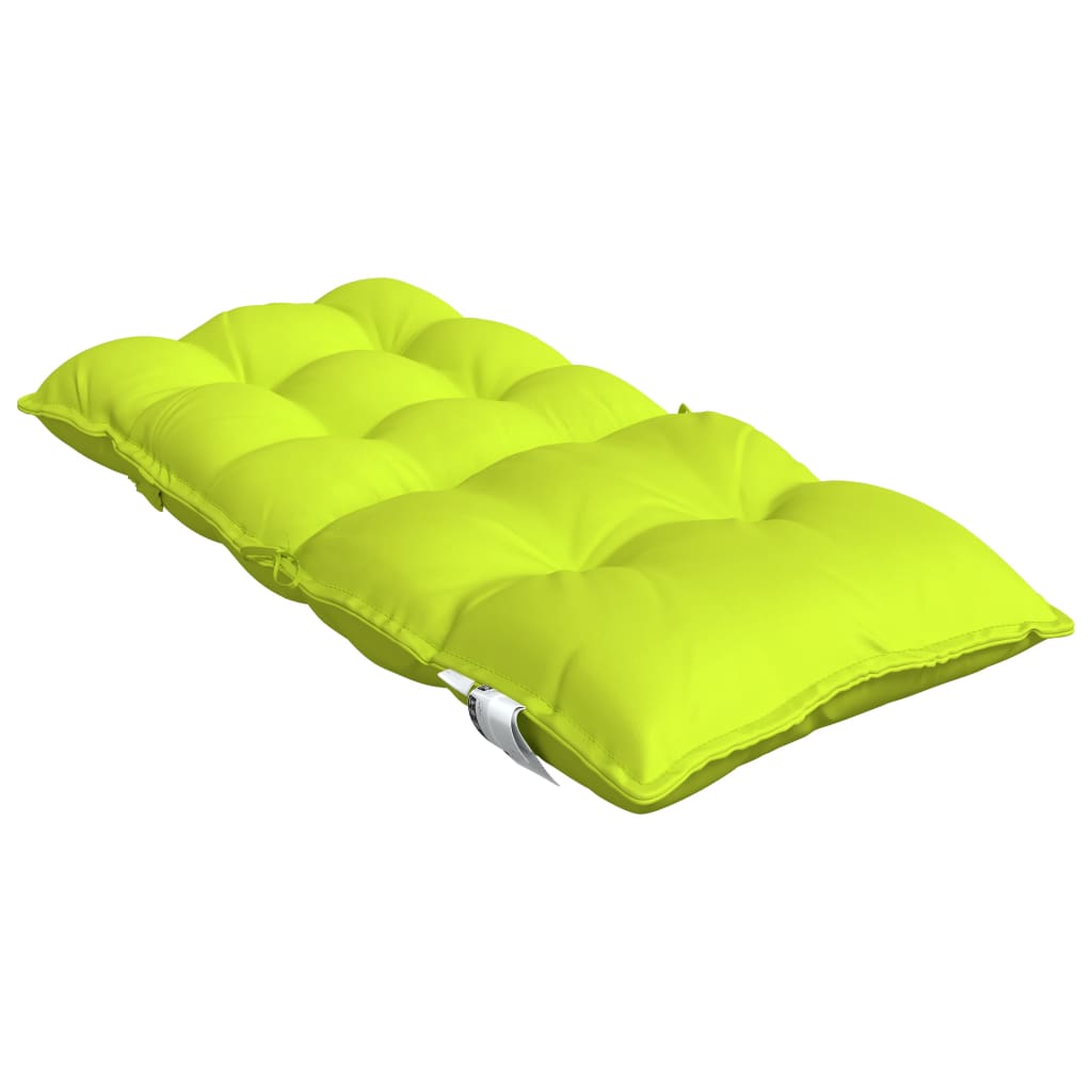 Cuscini Sedia Schienale Basso 6 pz Verde Chiaro Tessuto Oxford 377706