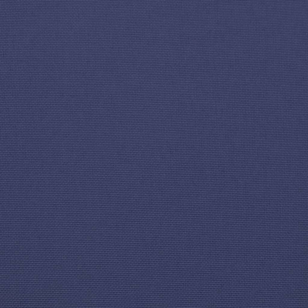 Cuscino per Pallet Blu Marino 50x40x12 cm in Tessuto 377943