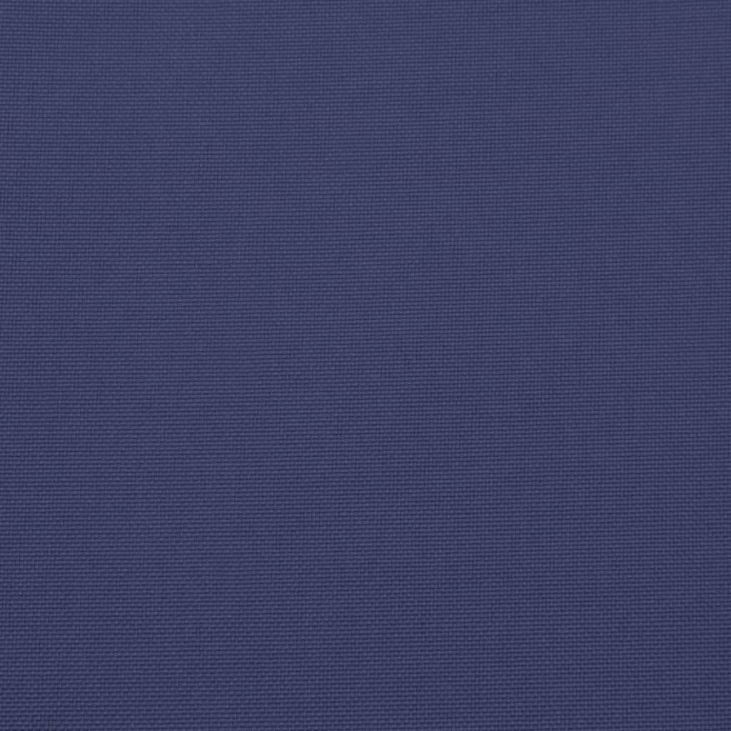 Cuscini per Pallet 6 pz Blu Marino 50x50x3 cm in Tessuto Oxford 378429