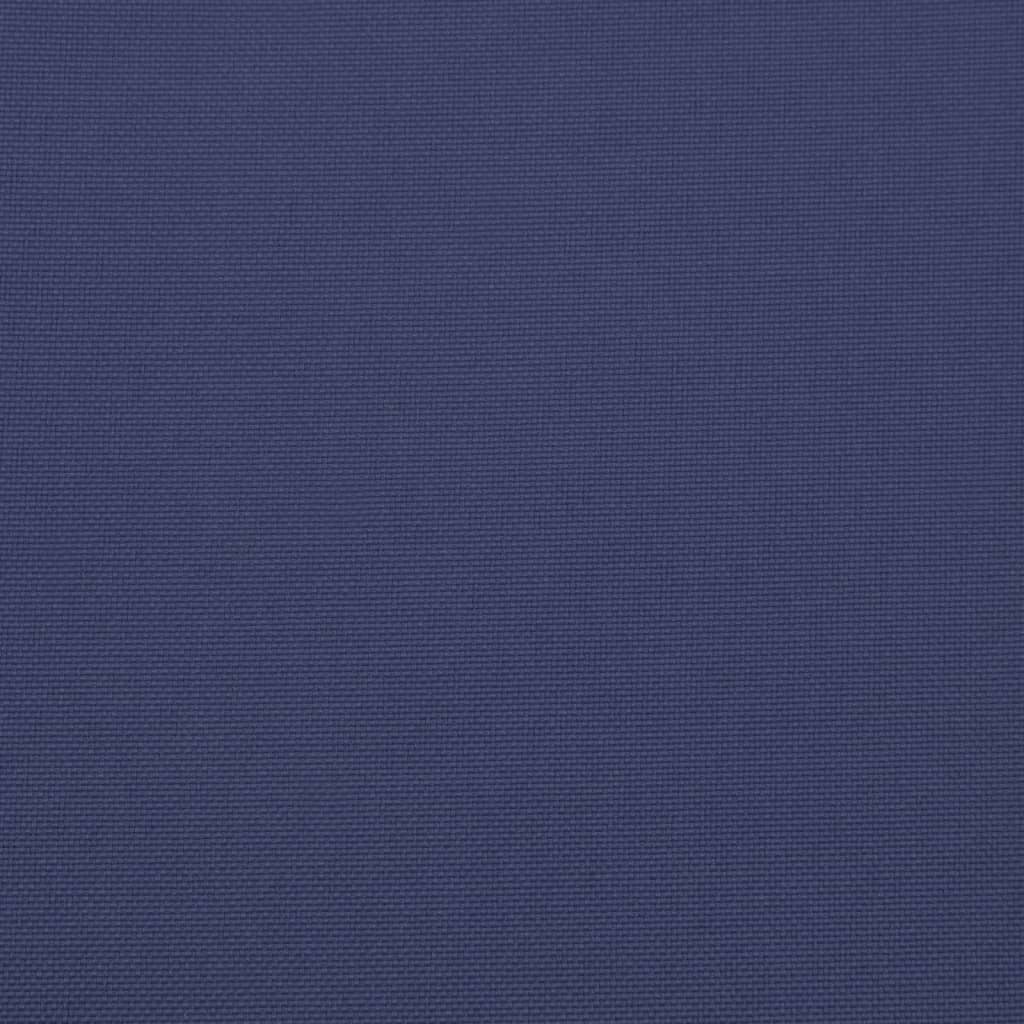 Cuscino Panca da Giardino Blu Marino 120x50x3 cm Tessuto Oxford 378475