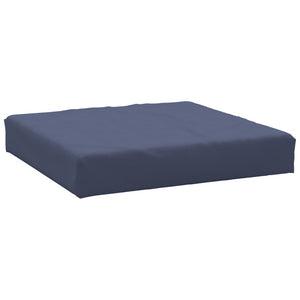 Cuscini per Pallet 2 pz Blu Marino in Tessuto 379148