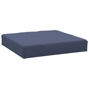 Cuscini per Pallet 3 pz Blu Marino in Tessuto Oxford 379169