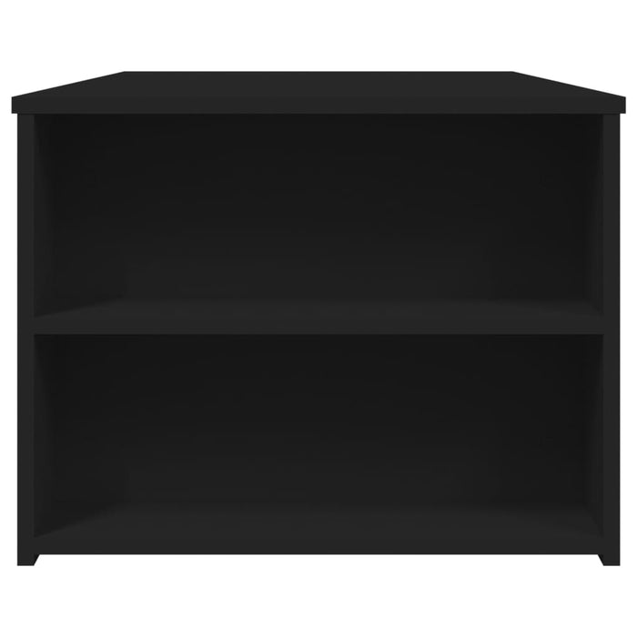 Tavolino da Salotto Nero 102x55x42 cm in Legno Multistrato 831854