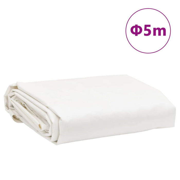 Telone Bianco Ø 5 m 600 g/m² 156234