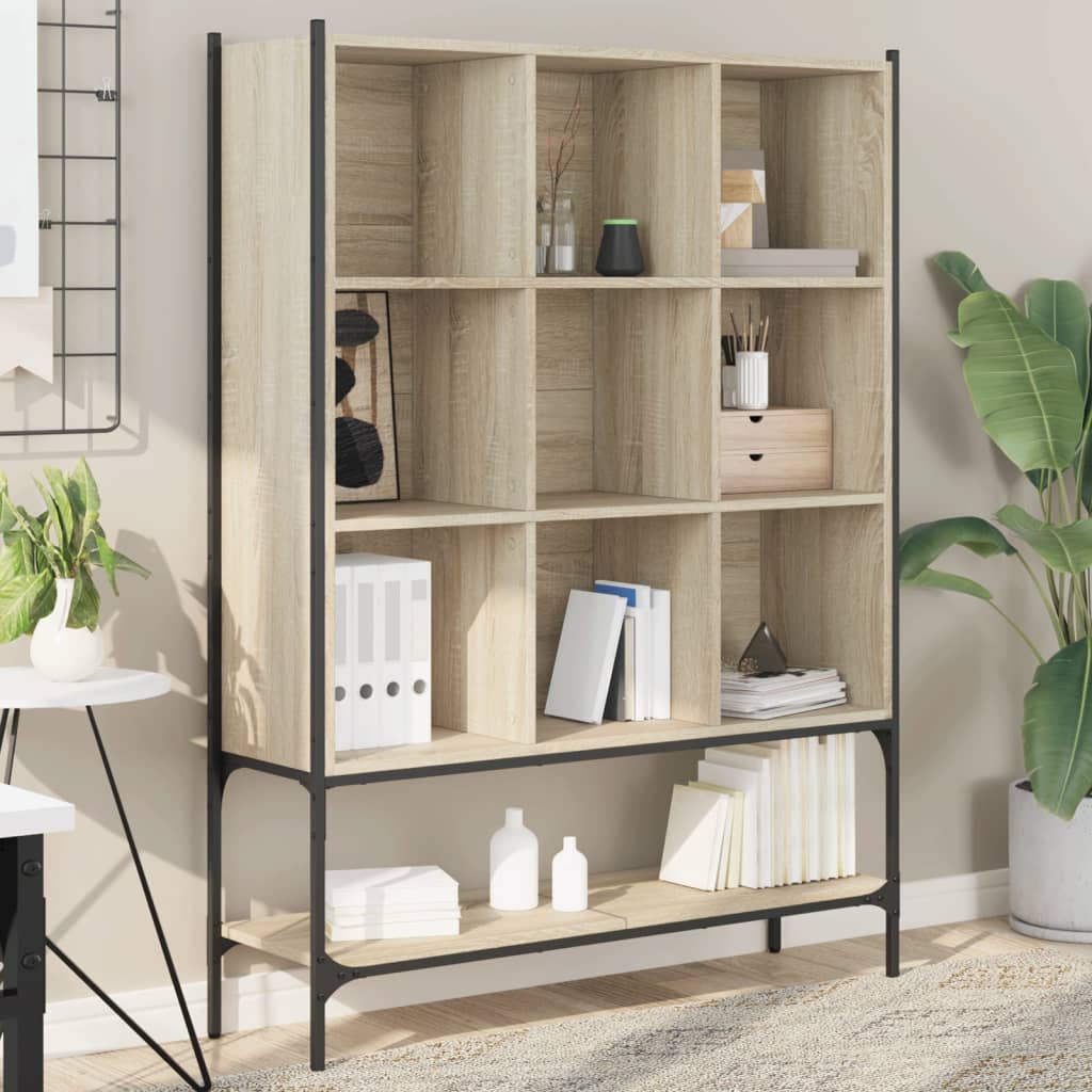 Libreria Rovere Sonoma 102x30x141,5 cm in Legno Multistrato 3214330