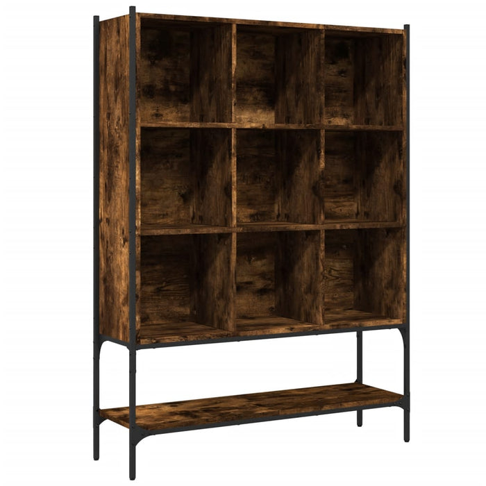 Libreria Rovere Fumo 102x30x141,5 cm in Legno Multistrato 3214331