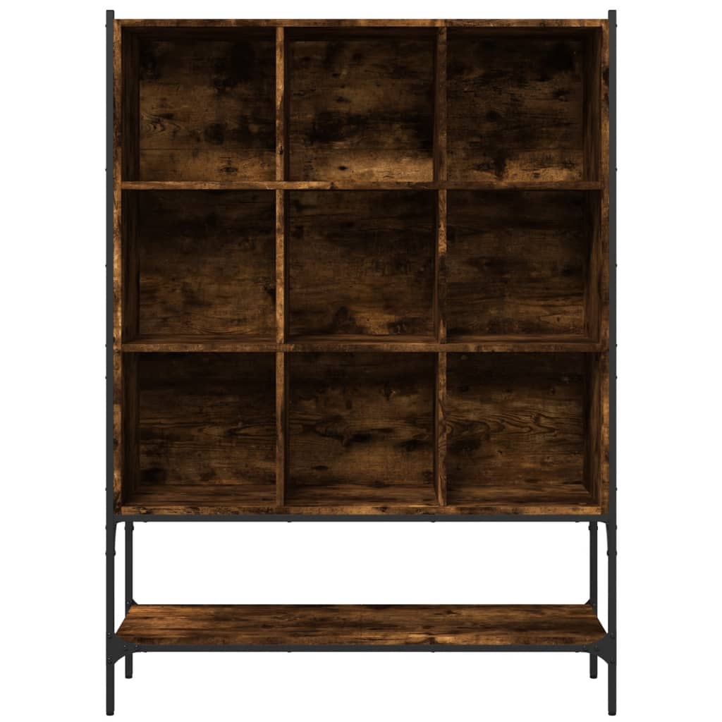 Libreria Rovere Fumo 102x30x141,5 cm in Legno Multistrato 3214331