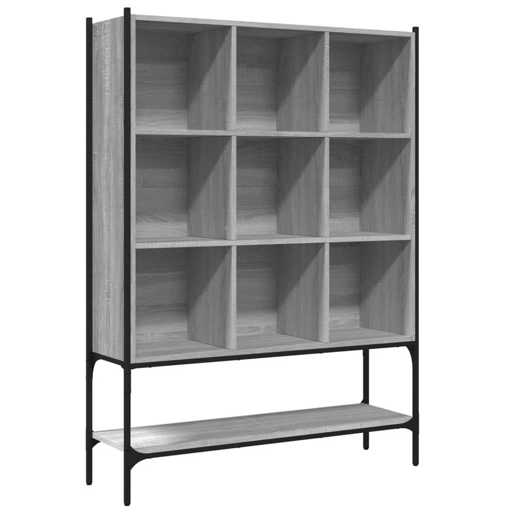 Libreria Grigio Sonoma 102x30x141,5 cm in Legno Multistratocod mxl 110816