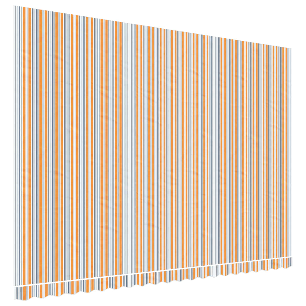 Tessuto di Ricambio per Tenda Strisce Multicolore 5x3,5 m 367731