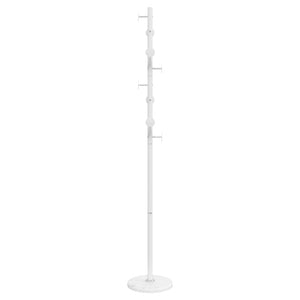 Appendiabiti Bianco 176 cm in Ferro Verniciato a Polvere 377095