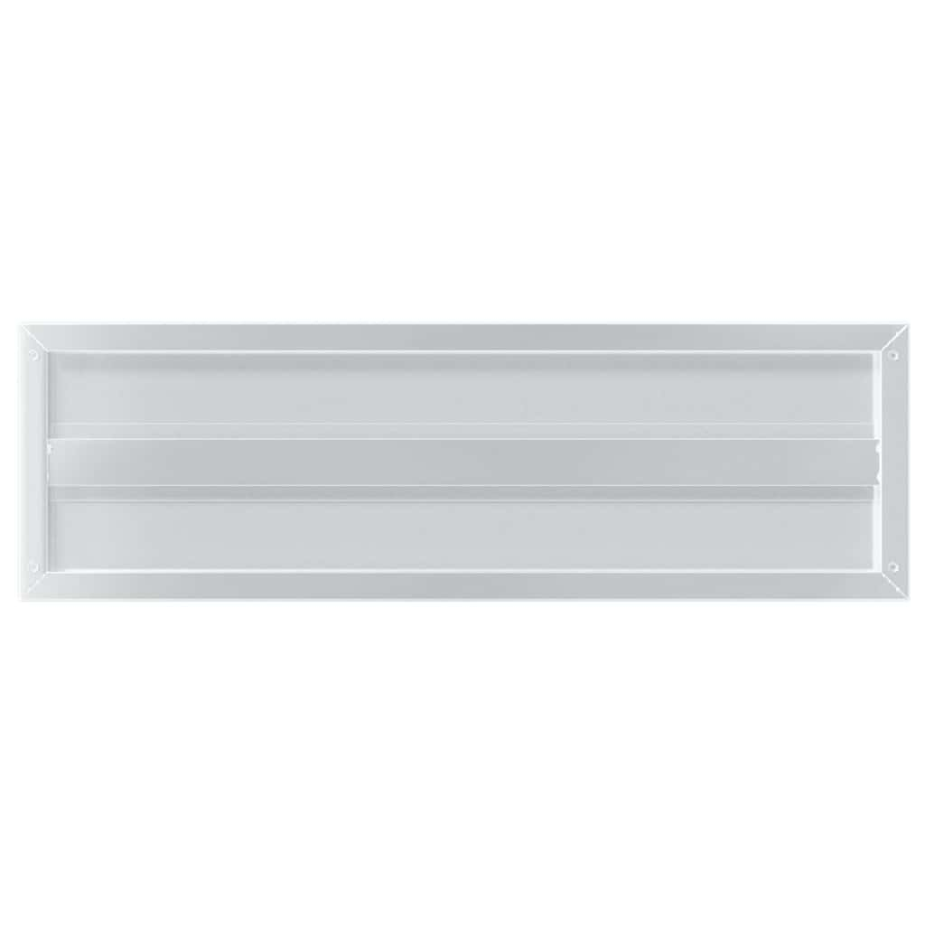 Mensole a Muro 2 pz 75x23,5x3cm Argento in Acciaio Inossidabile 30283