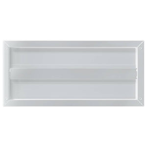 Mensole a Muro 2 pz 50x23,5x3cm Argento in Acciaio Inossidabile 30286