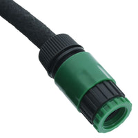 Tubo di Irrigazione da Giardino Nero 0,6" 10 m in Gomma 155868