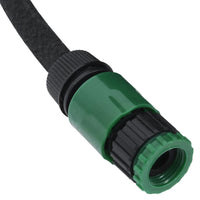 Tubo di Irrigazione da Giardino Nero 0,6" 50 m in Gomma 155872