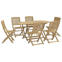 Set da Pranzo da Giardino 7 pz in Legno Massello di Acacia 3214240