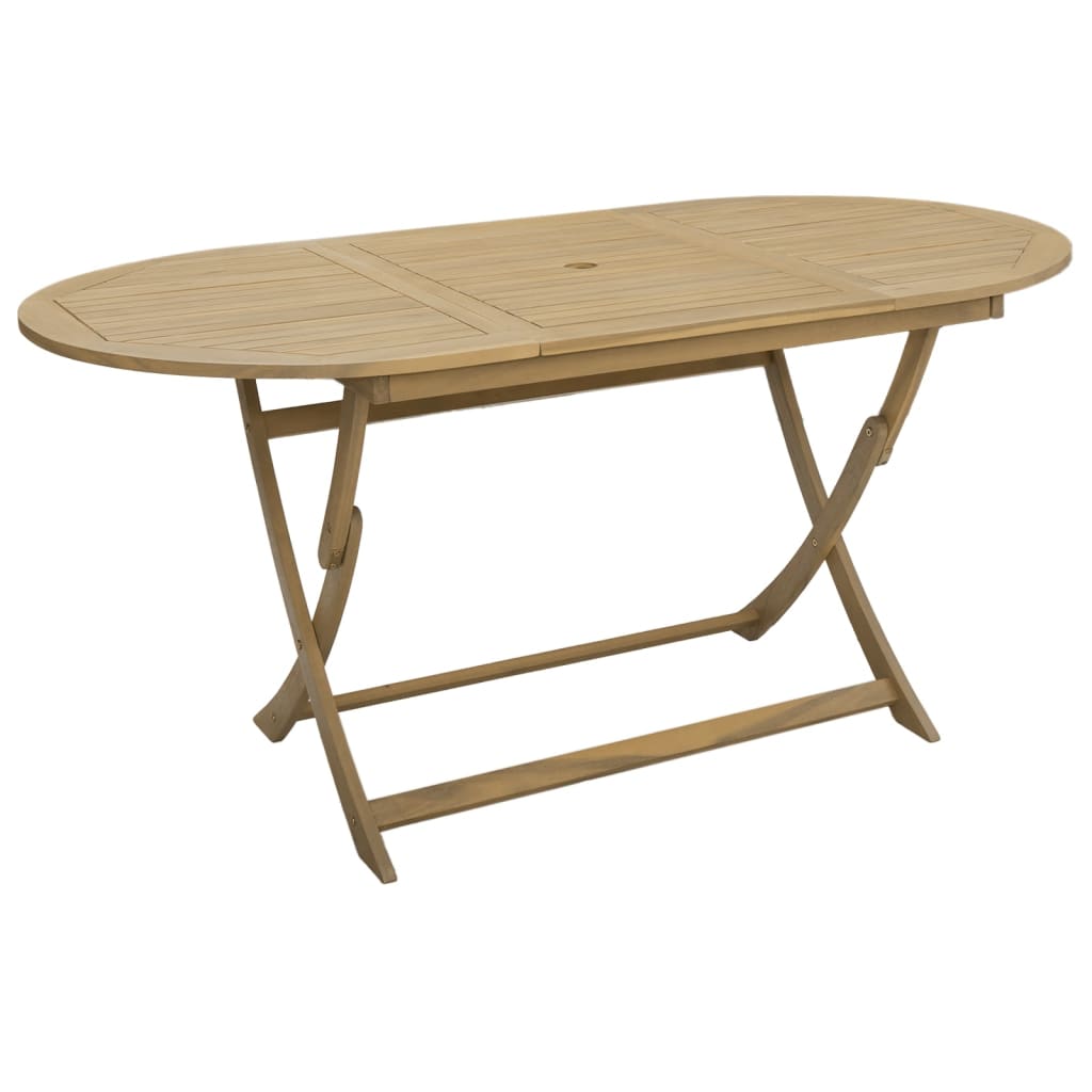 Set da Pranzo da Giardino 7 pz in Legno Massello di Acacia 3214240