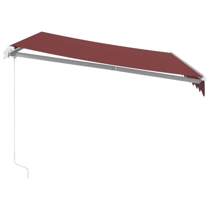 Tenda da Sole Retrattile Manuale Bordò 300x250 cm 3215228