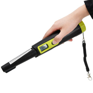 Metal Detector Localizzatore con Schermo LCD Nero e Giallo 375719