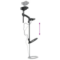 Metal Detector 24 cm Profondità Ricerca Schermo LCD 375721