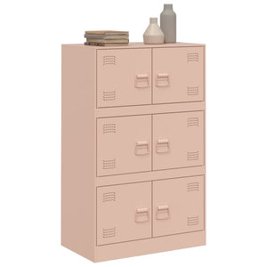 Credenza Rosa 67x39x107 cm in Acciaio 841656