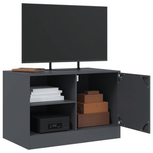 Mobile TV Antracite 67x39x44 cm in Acciaio 841695