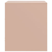 Comodini 2 pz Rosa 34,5x39x44 cm in Acciaio 841754