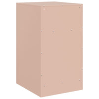 Comodini 2 pz Rosa 34,5x39x62 cm in Acciaio 841766