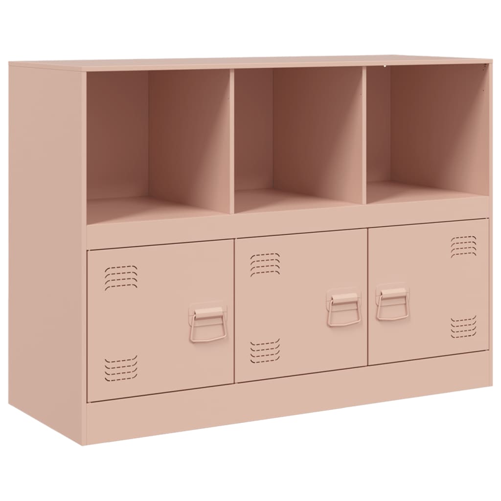 Credenza Rosa 99x39x73 cm in Acciaio 841788