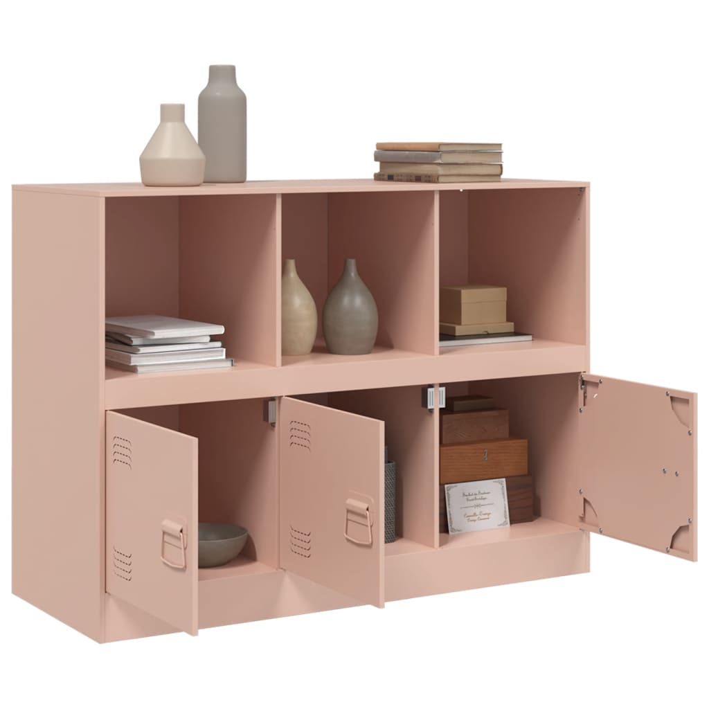 Credenza Rosa 99x39x73 cm in Acciaio 841788