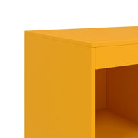 Credenza Giallo Senape 67x39x95 cm in Acciaio 841802