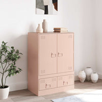 Credenza Rosa 67x39x95 cm in Acciaio 841806