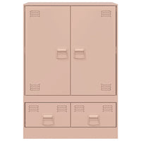 Credenza Rosa 67x39x95 cm in Acciaio 841806