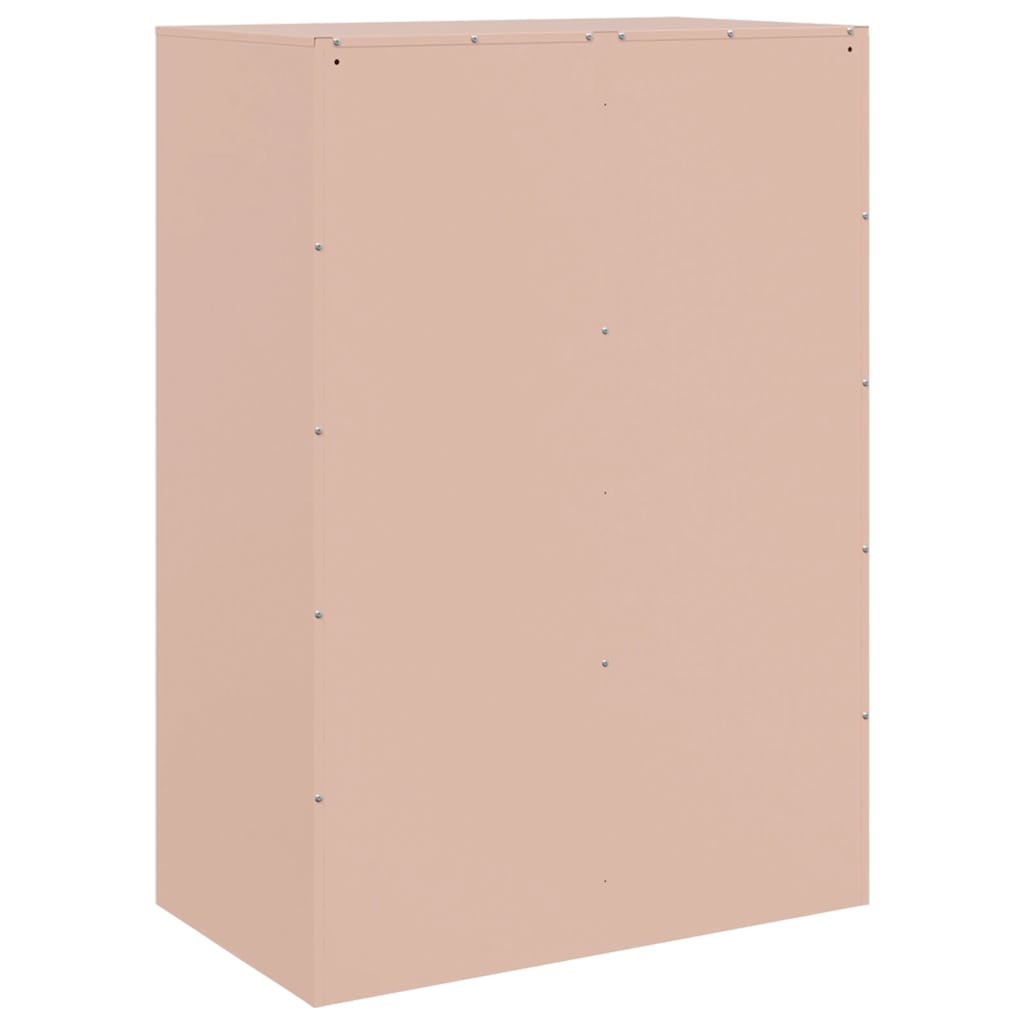 Credenza Rosa 67x39x95 cm in Acciaio 841806