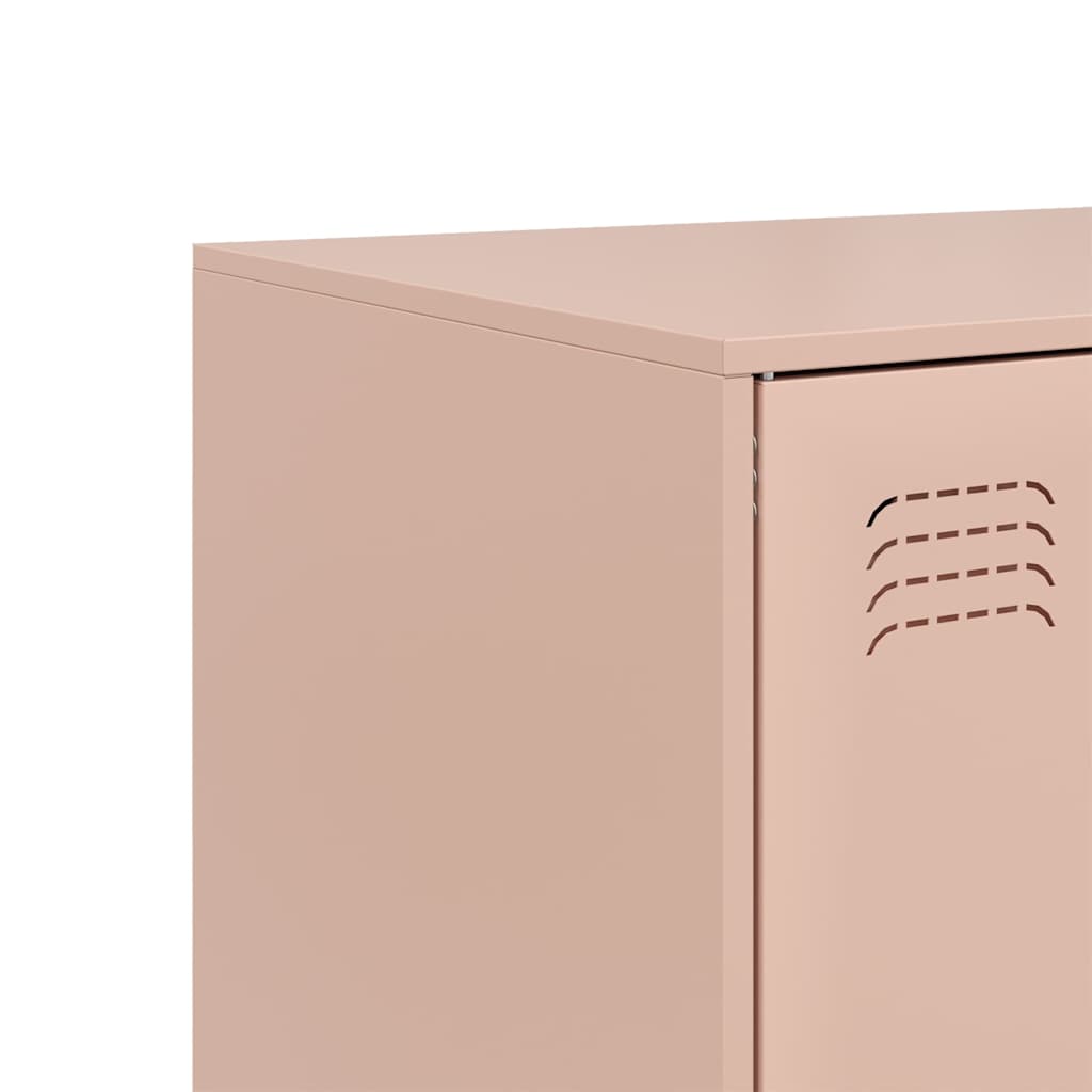 Credenza Rosa 67x39x95 cm in Acciaio 841806